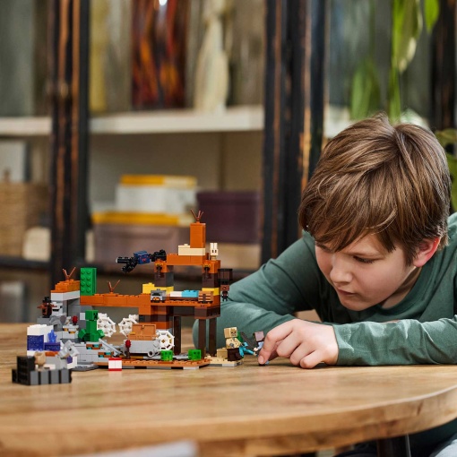 LEGO MINECRAFT O Poço de Minas das Terras Baldias 21263