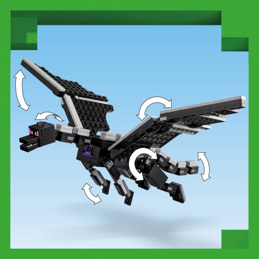 LEGO MINECRAFT O Dragão de Ender e O Navio do End 21264