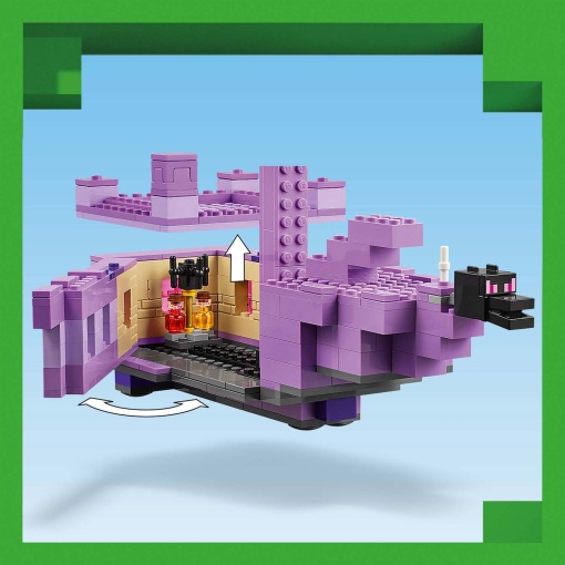 LEGO MINECRAFT O Dragão de Ender e O Navio do End 21264