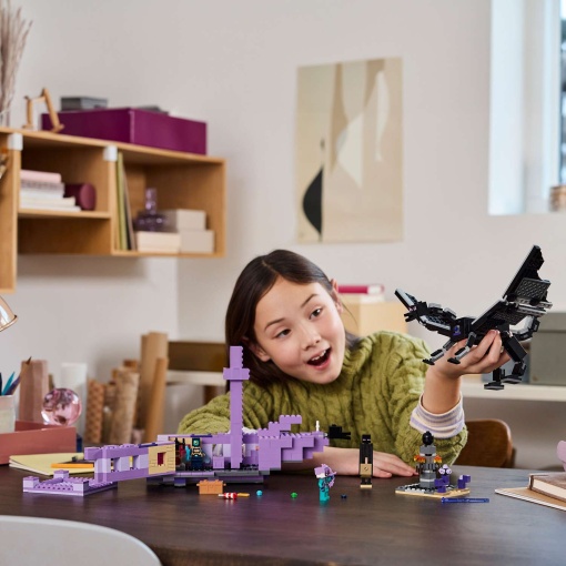 LEGO MINECRAFT O Dragão de Ender e O Navio do End 21264