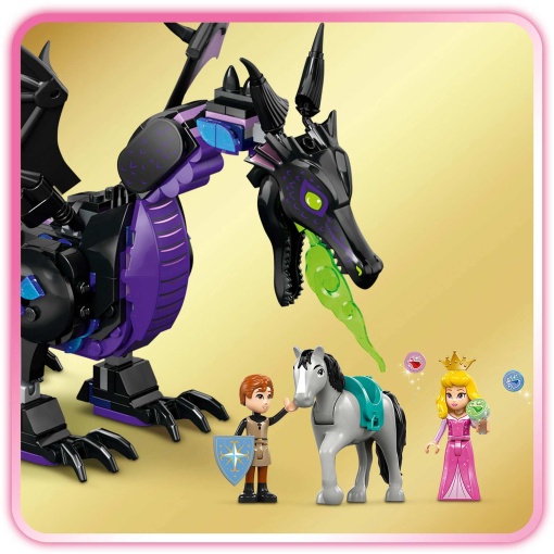 LEGO DISNEY Forma de Dragão da Malévola 43240