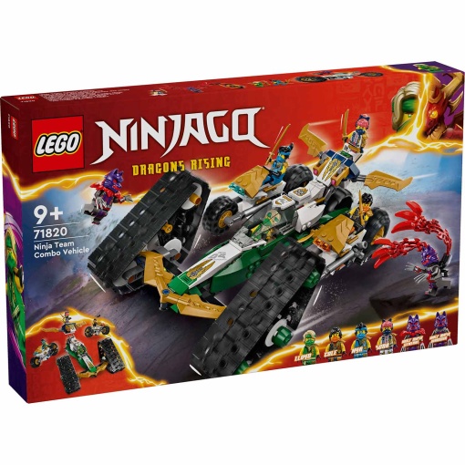 LEGO Ninjago Veículo Combinado da Equipa Ninja 71820