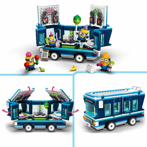 LEGO Gru: O Mal Disposto 4 Autocarro de Festa com Música dos Minions 75581