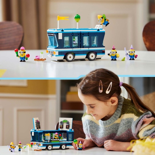 LEGO Gru: O Mal Disposto 4 Autocarro de Festa com Música dos Minions 75581