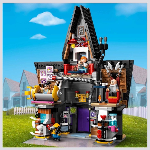 LEGO Gru: O Mal Disposto 4 Mansão da Família do Gru e Minions 75583