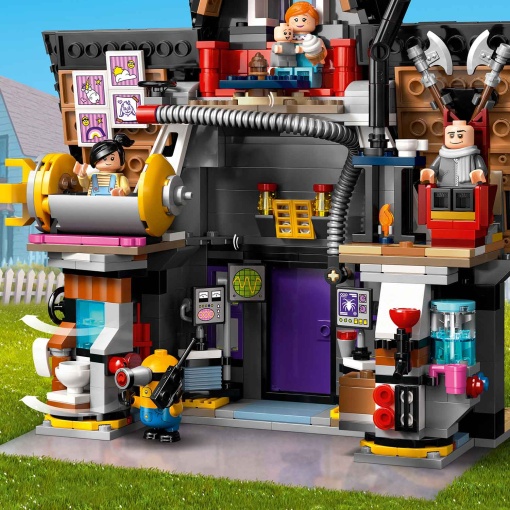 LEGO Gru: O Mal Disposto 4 Mansão da Família do Gru e Minions 75583