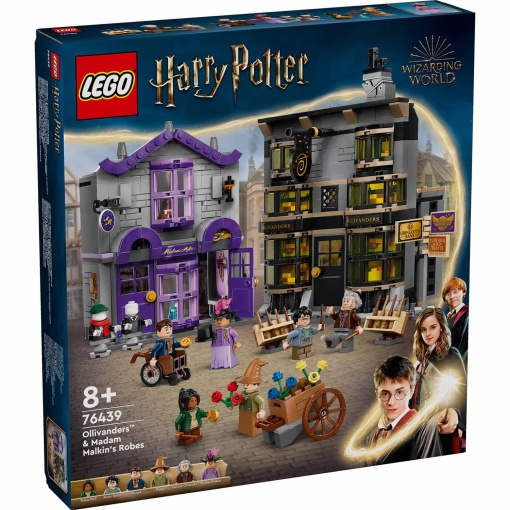 LEGO Harry Potter Ollivanders e Capas de Madam Malkin 76439