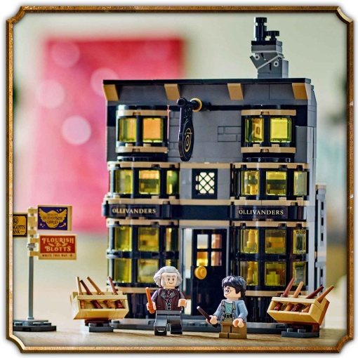 LEGO Harry Potter Ollivanders e Capas de Madam Malkin 76439