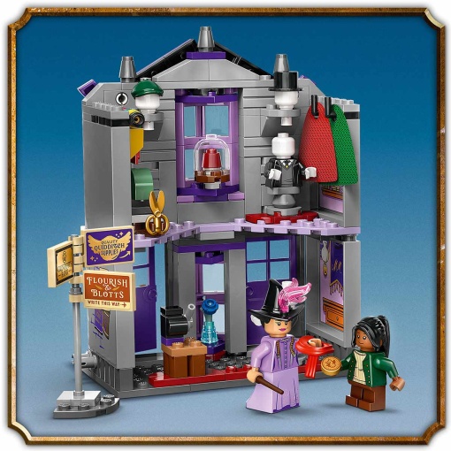 LEGO Harry Potter Ollivanders e Capas de Madam Malkin 76439