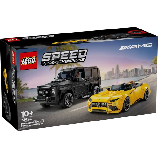 LEGO Speed Champions Mercedes-amg G 63 e Mercedes-AMG SL 63 76924
