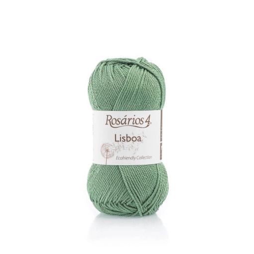 Fio de Tricot Rosários 4 Lisboa 50g Verde Tropa 17