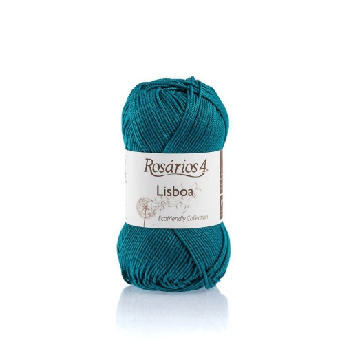 Fio de Tricot Rosários 4 Lisboa 50g Petróleo 35