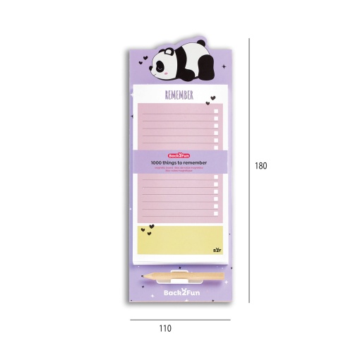 Bloco de Notas Magnético MIQUELRIUS Back2fun remember