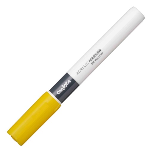 Marcador Acrílico CARIOCA Plus Amarelo