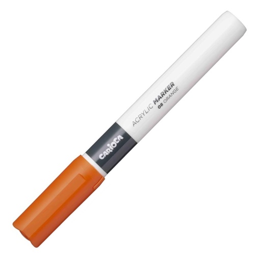 Marcador Acrílico CARIOCA Plus Laranja