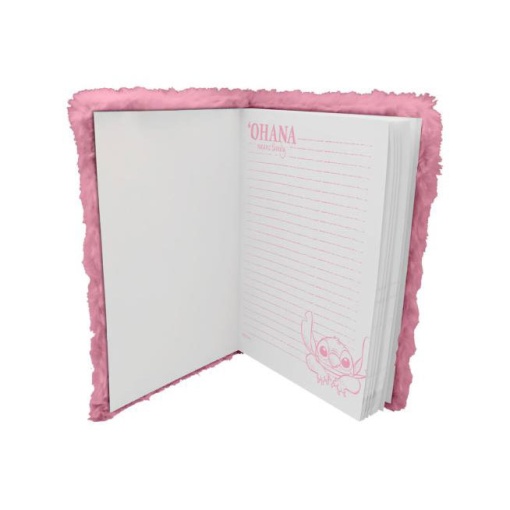 Caderno A5 Disney Stitch rosa