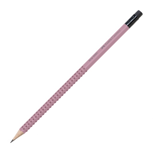 Lápis grafite FABER-CASTELL Grip 2001 B nº1 sortido