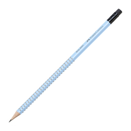 Lápis grafite FABER-CASTELL Grip 2001 B nº1 sortido