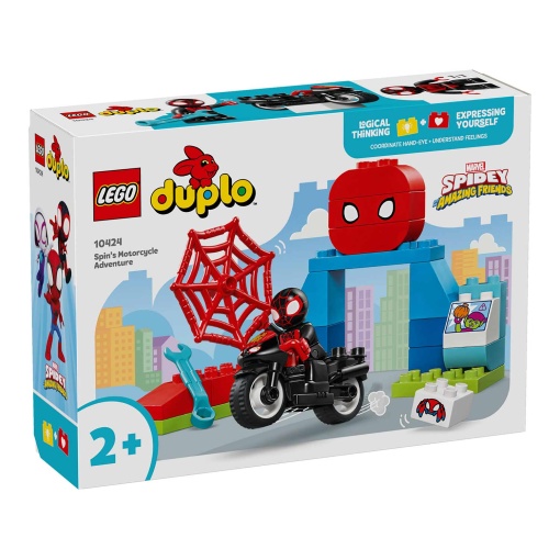LEGO Spider-man Aventura de Mota de Spin 10424