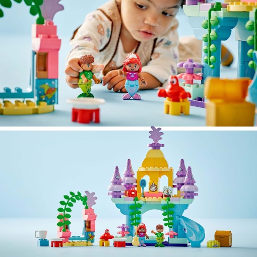 LEGO DISNEY O Palácio Subaquático Mágico da Ariel 10435