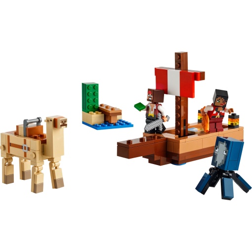 LEGO MINECRAFT A Viagem do Barco Pirata 21259