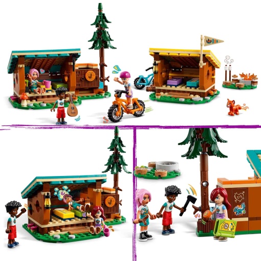 LEGO Friends Cabanas Confortáveis do Campo Aventura 42624