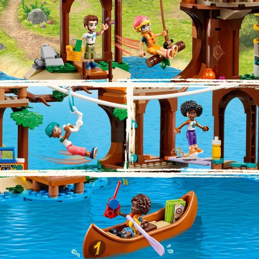 LEGO Friends A Casa da Árvore do Campo de Aventuras 42631
