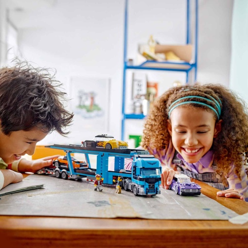 LEGO City Camião Transportador de Carros com Carros Desportivos 60408