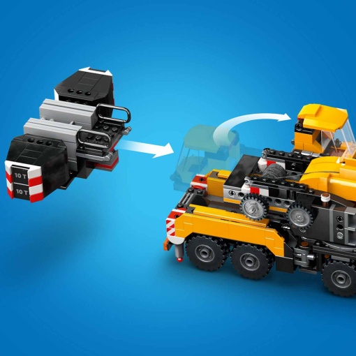 LEGO City Grua de Construção Móvel Amarela 60409