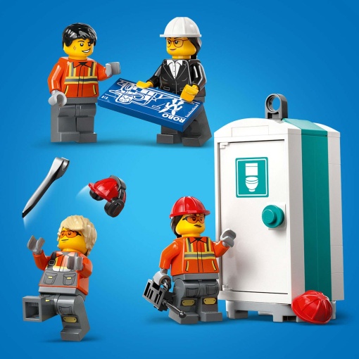 LEGO City Grua de Construção Móvel Amarela 60409
