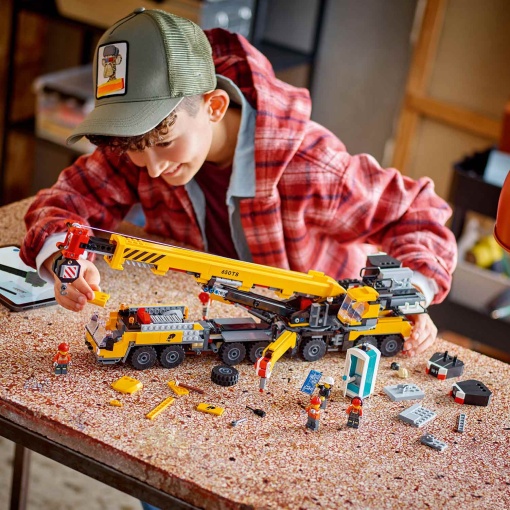 LEGO City Grua de Construção Móvel Amarela 60409