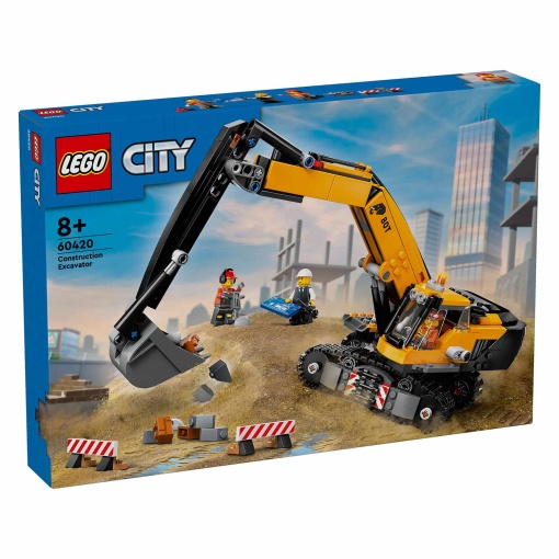 LEGO City Escavadora de Construção Amarela 60420