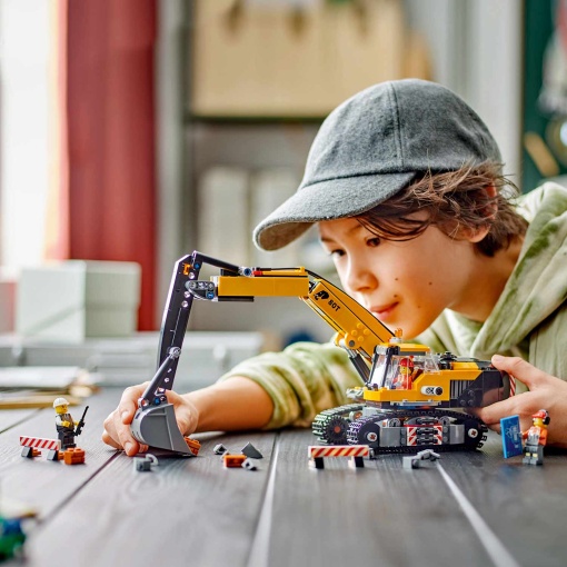 LEGO City Escavadora de Construção Amarela 60420
