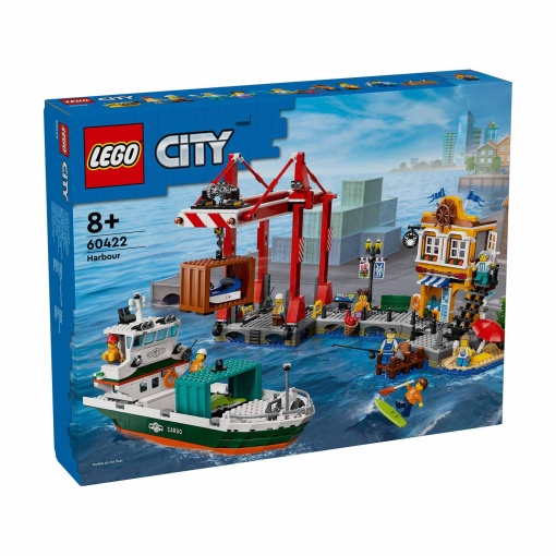 LEGO City Porto Marítimo com Navio de Carga 60422
