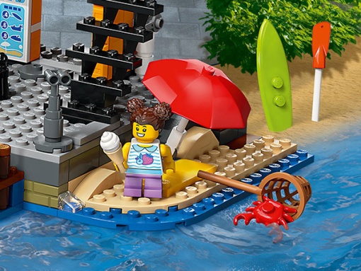 LEGO City Porto Marítimo com Navio de Carga 60422