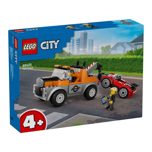 LEGO City Camião-Reboque e Reparação de Carro Desportivo 60435