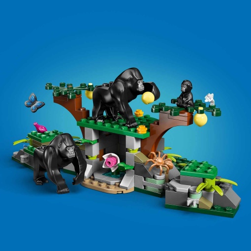 LEGO City Helicóptero Explorador da Selva no Acampamento 60437