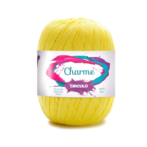Fio de Crochet CÍRCULO Charme 150g Lima 1236