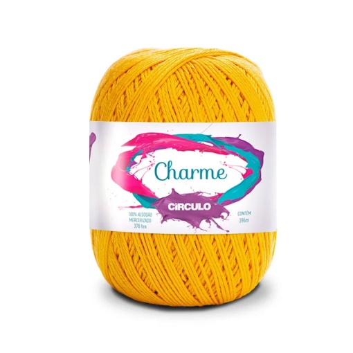 Fio de Crochet CÍRCULO Charme 150g Mostarda 7030