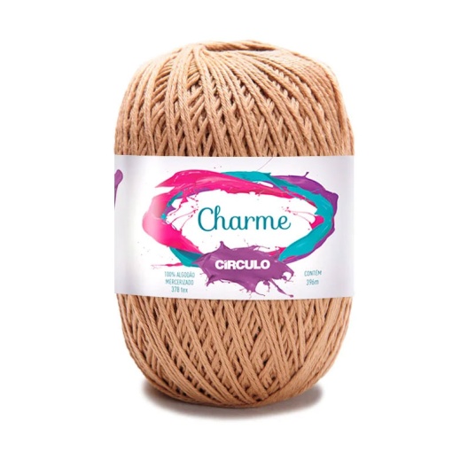 Fio de Crochet CÍRCULO Charme 150g Castanha 7625