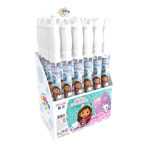 Espada de Bolas de Sabão Bubble World Gabby's Dollhouse 120ml