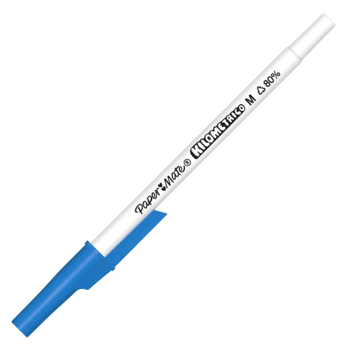 Esferográfica Paper Mate Kilométrico Azul