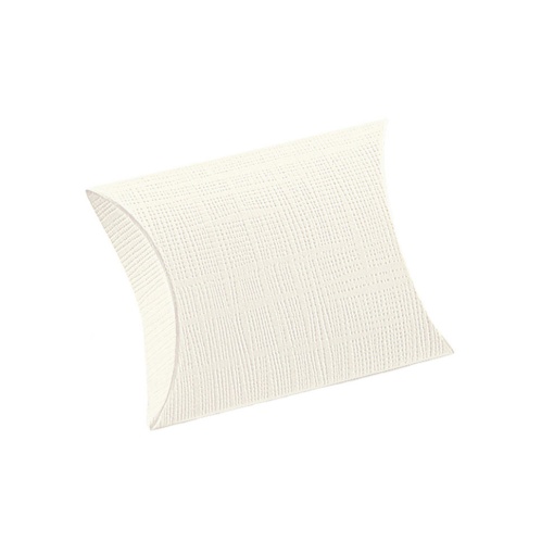 Caixa de Papel Busta SETA Branca 70x70x25mm