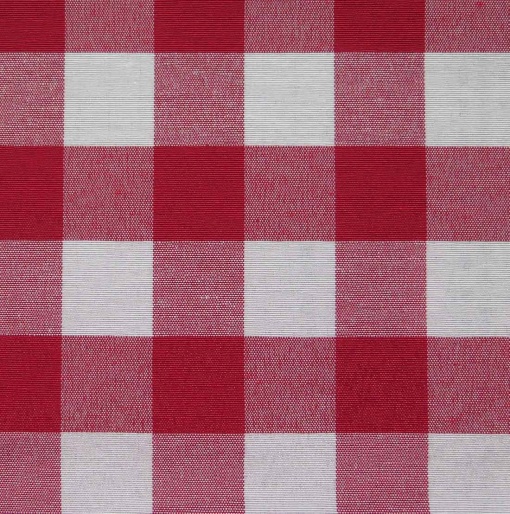 Tecido Vichy Marfil Vermelho 1x2,80m