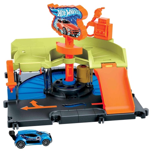 Hot Wheels City Lavagem Automática Expresso MATTEL HDR24/HDR27