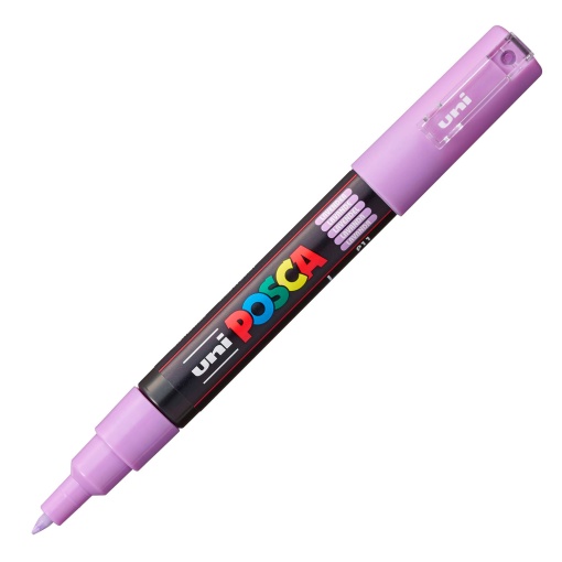 Marcador UNI Posca Pc-1m extra fino 0,7mm lavanda P11
