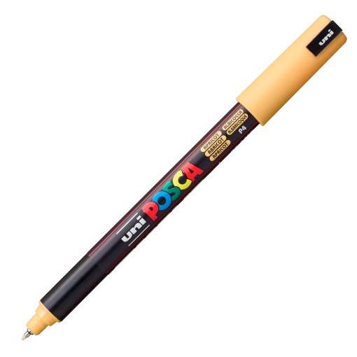 Marcador UNI Posca Pc-1mr extra fino 0,7mm alperce P4