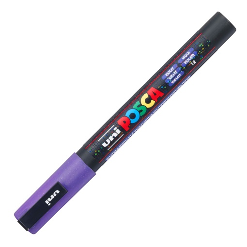POSCA Marker Pc-3ml fine 0.9-1.3mm violet 12