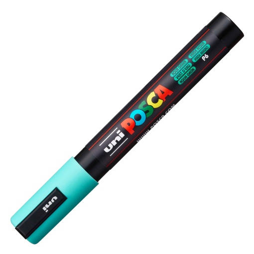 POSCA PC-5M medium marker, 1.8-2.5mm, light green, P6