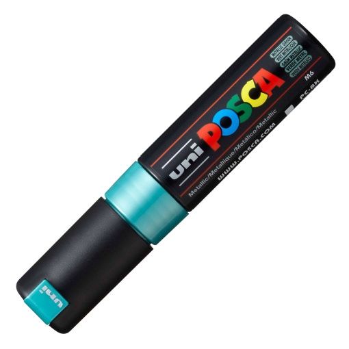 POSCA Pc-8k marker thick 8mm metallic green M6